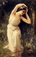 Charles Amable Lenoir - A Nymph In The Forest